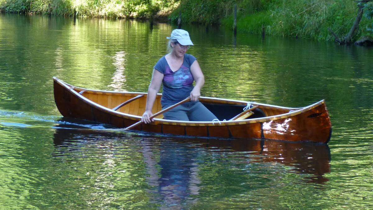 Frame Wagner Canoe 12 Foot Mini - M-Class in action